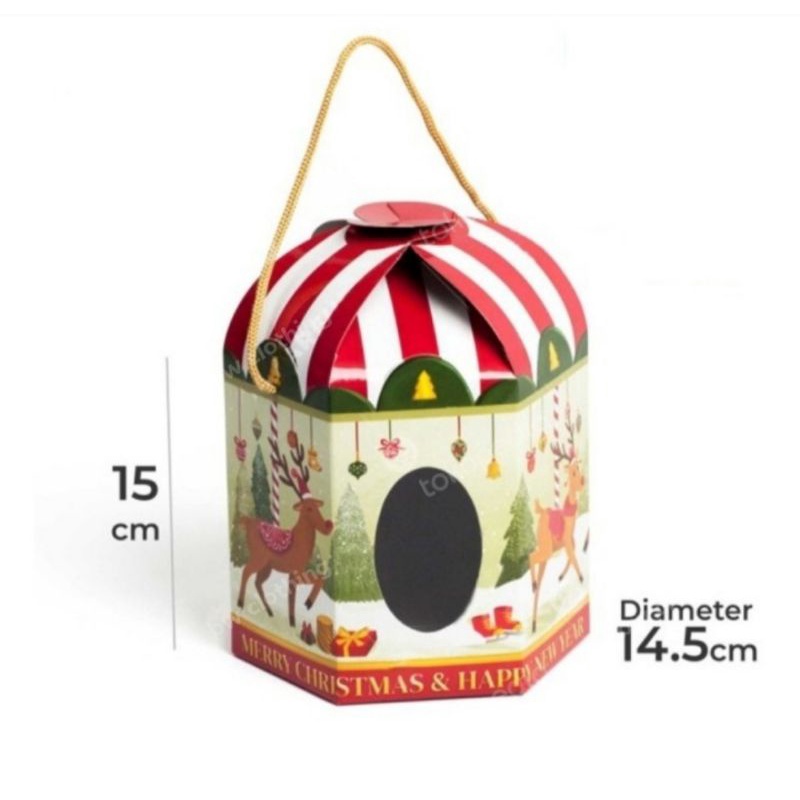 

Dus Natal - Box Natal - Packaging Natal 2 toples 500 gram Carousel