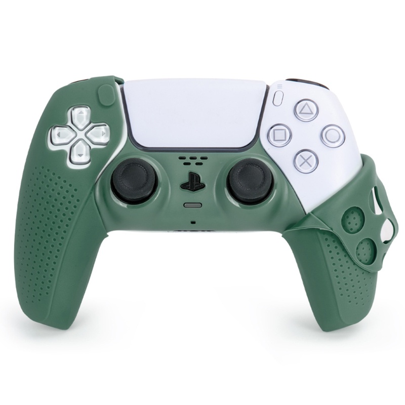 Btsg Controller Silikon Untuk Case Skin Set Dengan Anti-Slip 2xThumb Grip Cap Gamepad Strip Hias Untuk Dekorasi Kerang