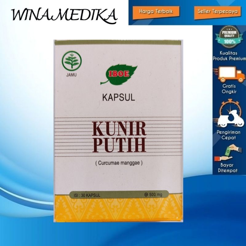 KUNIR PUTIH JAMU IBOE