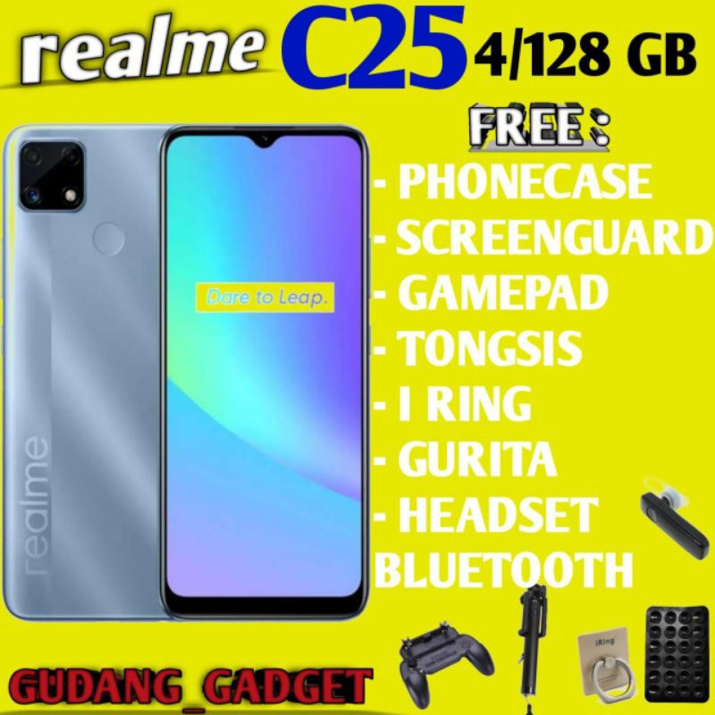 REALME C25 4/128 RAM 4GB ROM 128GB GARANSI RESMI