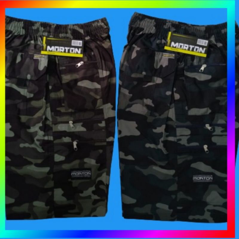 morton celana pendek loreng panjang celana 68 cm