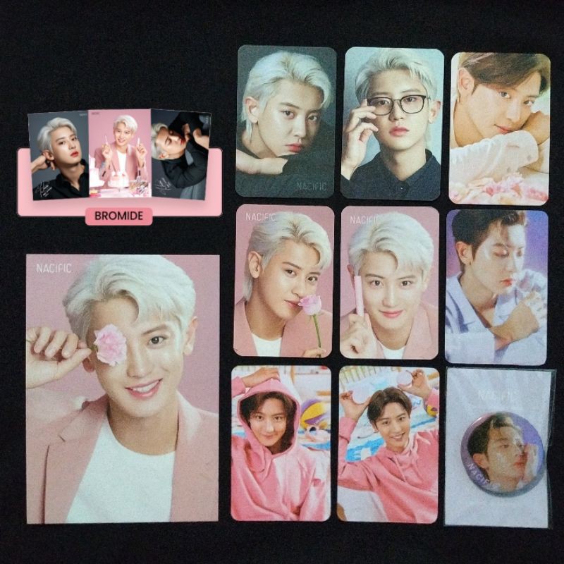 Nacific X Chanyeol - Photocard, Postcard, Bromide, Pin Badge, Poster pc