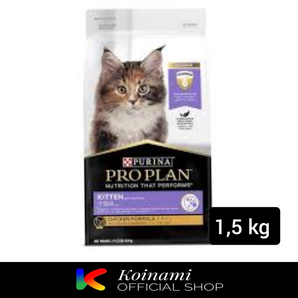 ProPlan Kitten Chicken 1.5 kg / Makanan Anak Kucing / Makanan Kitten