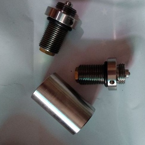 knock down botol adaptor buka pasang botol untuk 2 botol drat M18