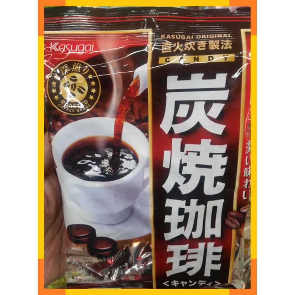 

Kasugai sumiyaki coffee candy | 125 gram | product of japan