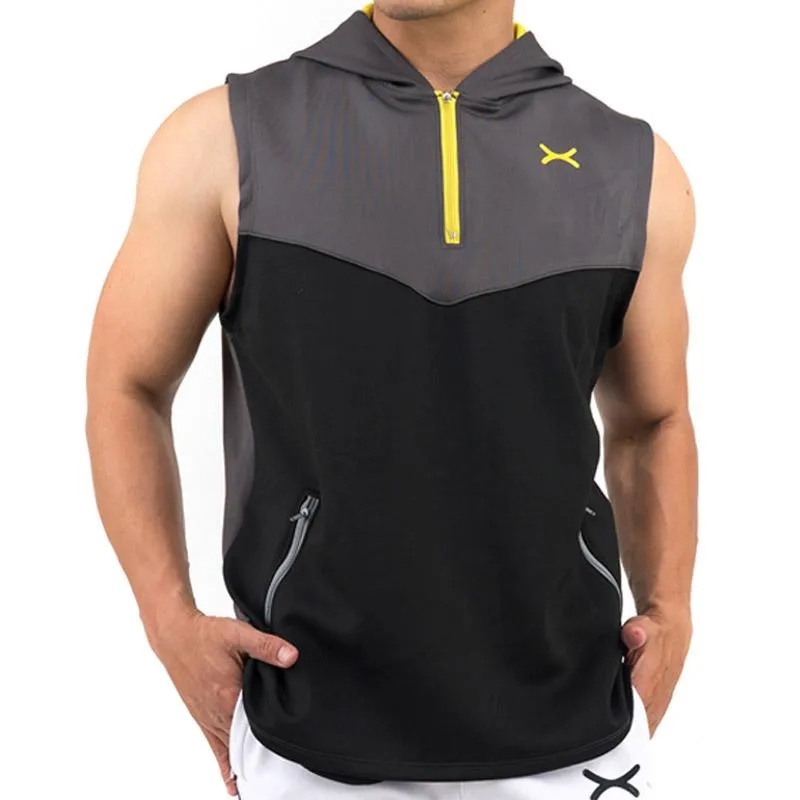 FLEX Jacket Hoodie Sleeveless Jaket Olahraga / Training Pria [XXL]