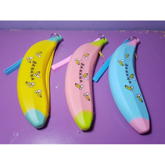 

Kotak Pensil Banana Silikon