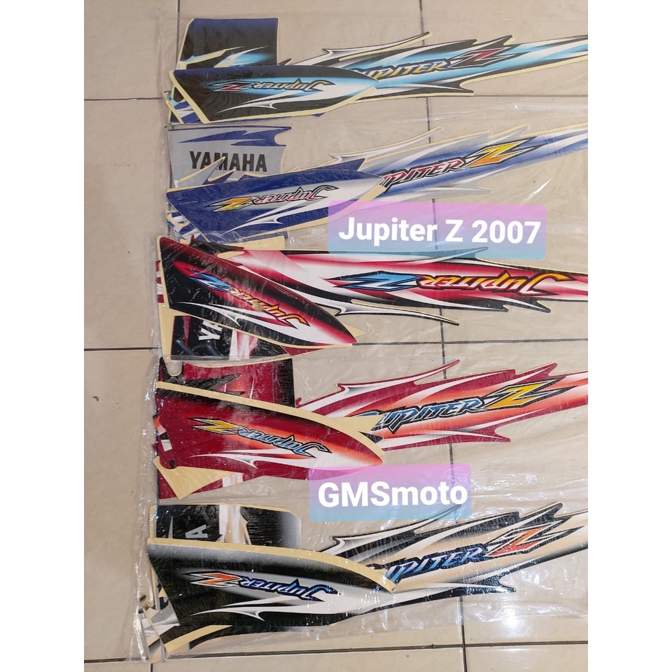 Stiker striping motor Jupiter Z 2007 Yamaha