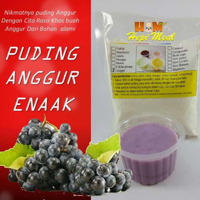 Paket puding hepi meal