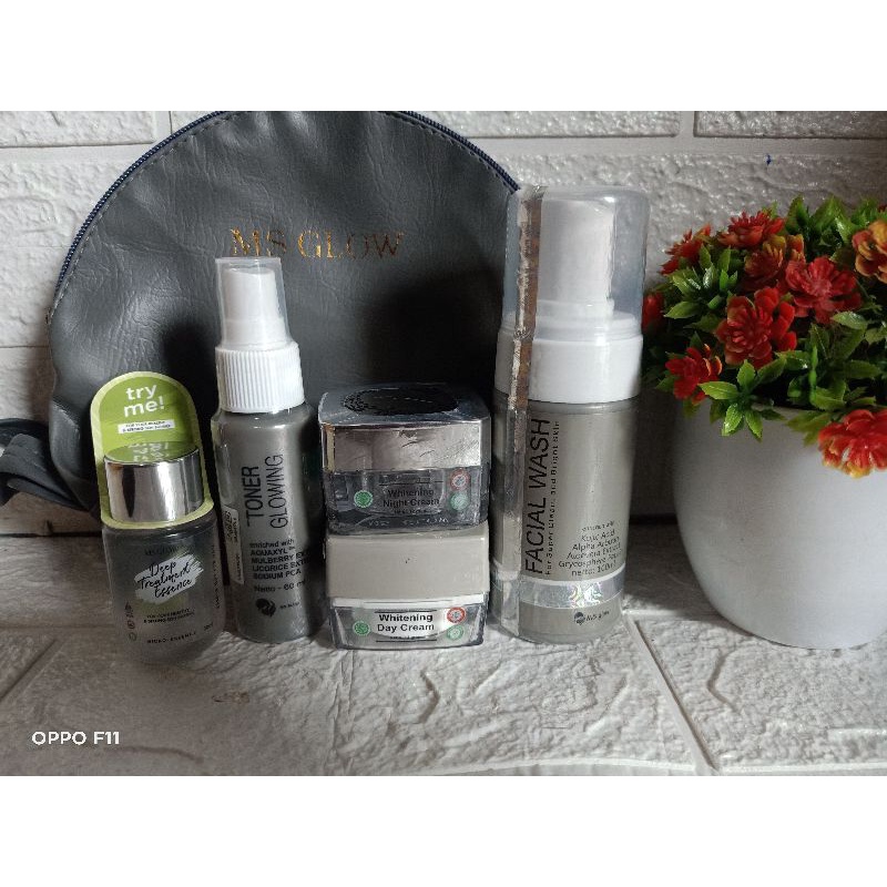 Paket wajah + DTE mini ms glow