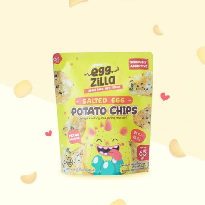 

Salted egg Potato Chips AIS ~ kp717