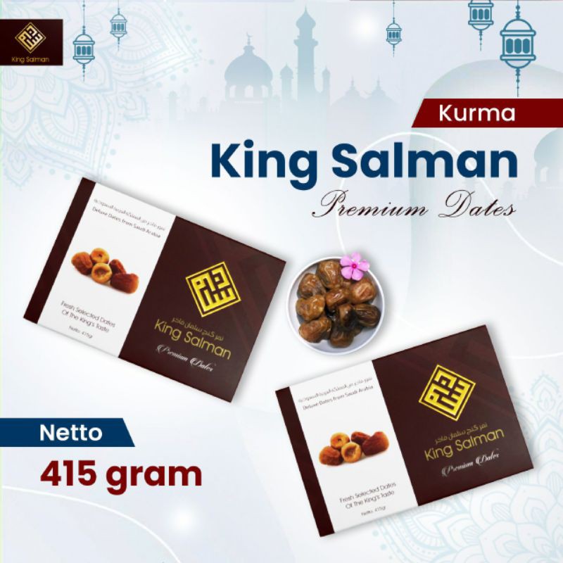 kurma king salman - premium king salman ASLI
