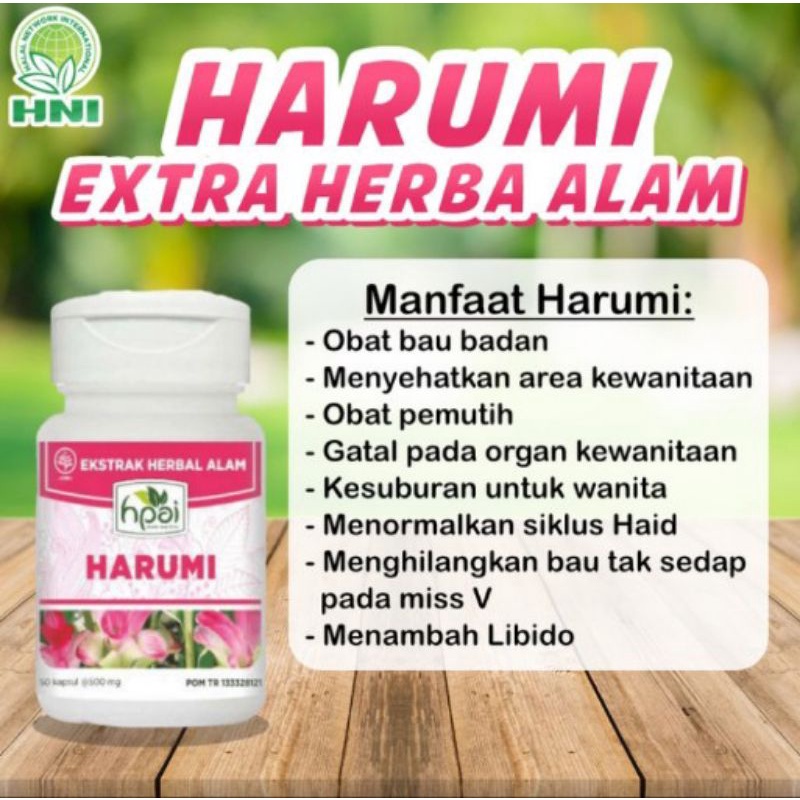 PROMO Harumi HNI HPAI Produk Herbal Alami