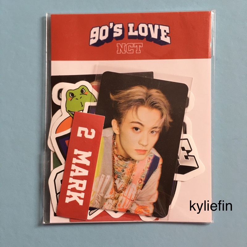 BOOKED SEALED LUGGAGE STICKER MARK 90’S LOVE NCT 90 S PC