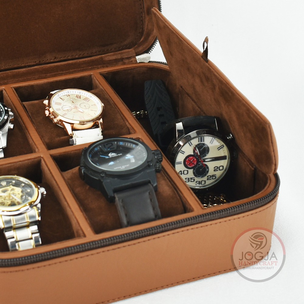 Travel Watch Box / Tempat Jam tangan travel / Kotak Jam Tangan