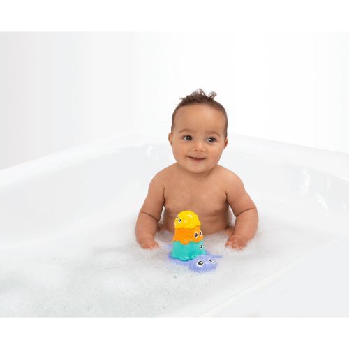 Playgro 123 Stack Me Seal - Mainan Mandi Anak
