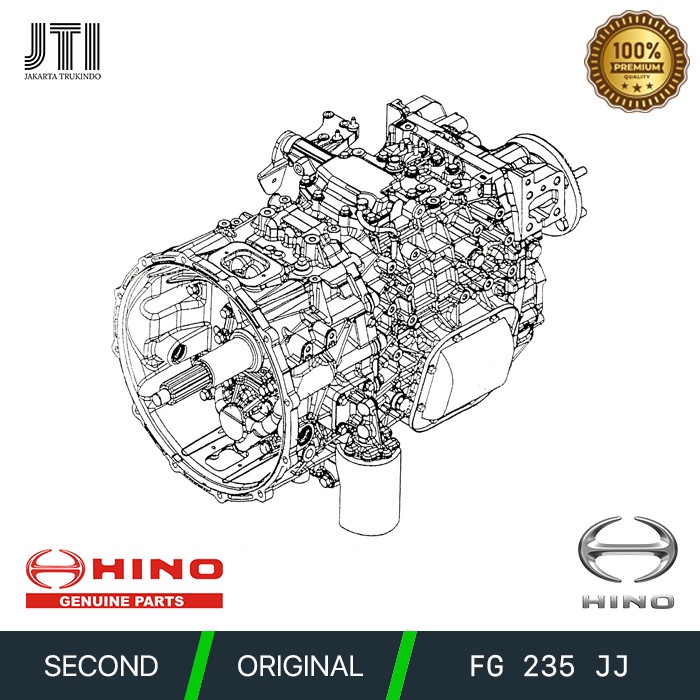 TRANSMISSION TRANSMISI HINO 500 FG 235 MX06 33030-E0S00 33030-E0R80