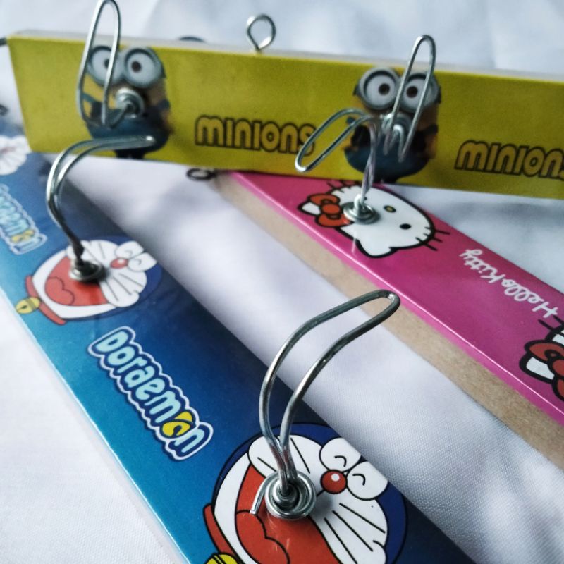 HANGER KAPSTOK CANTOLAN SERBAGUNA 5 KAIT /KASTOP KAYU KARAKTER/KASTOK GANTUNGAN HANDUK BAJU KAMAR MA