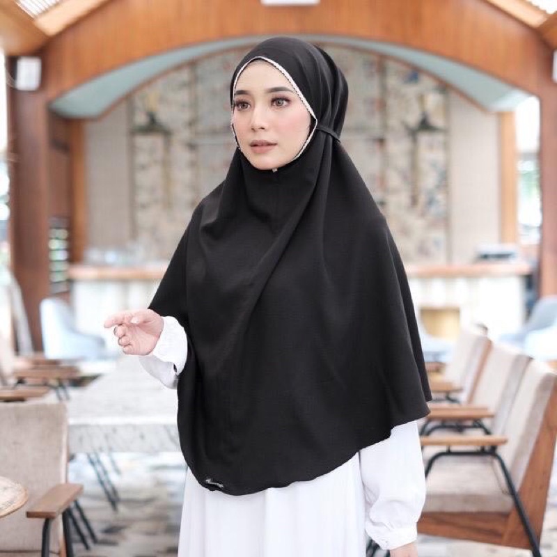 HIJAB BERGO MARYAM RENDA PREMIUM / JILBAB BERGO MARYAM RENDA / HIJAB MARYAM RENDA / KERUDUNG MARYAM 