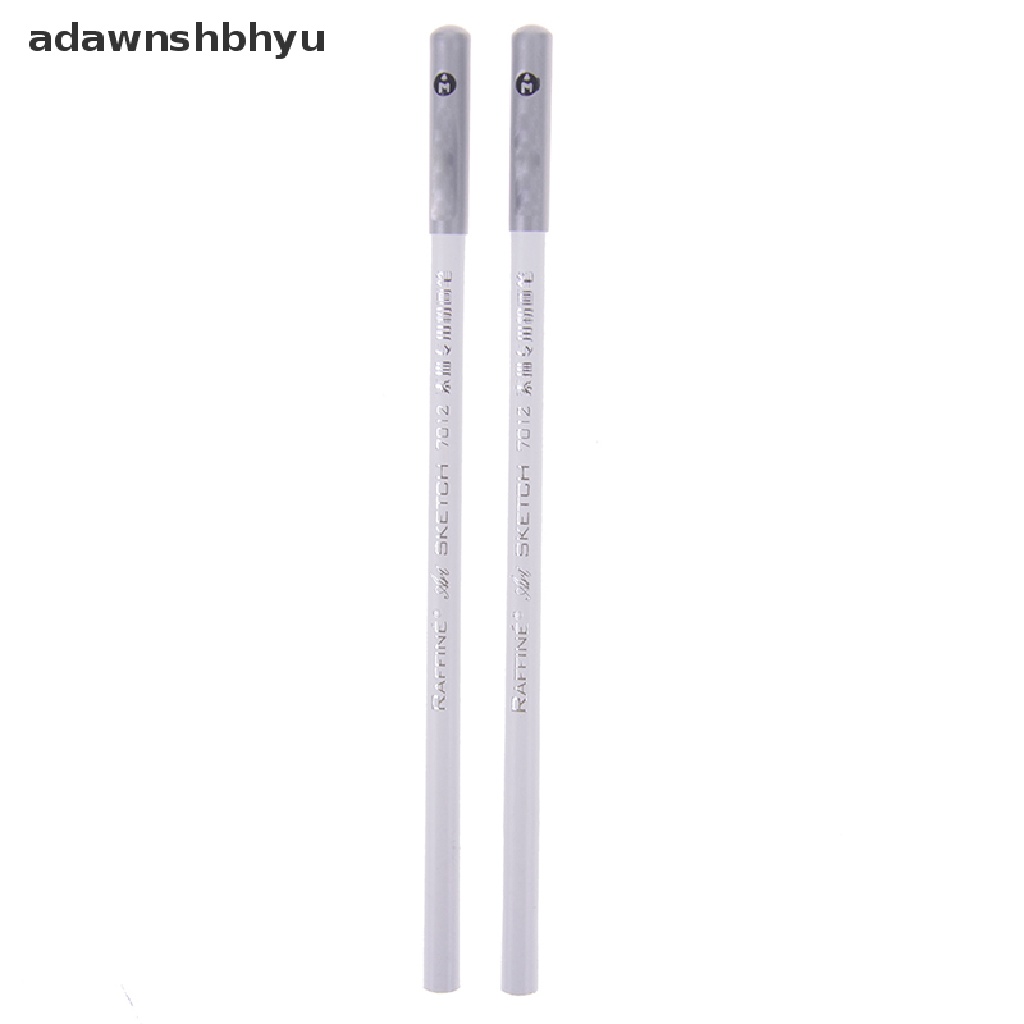 [adawnshbhyu] 2pcs Sketsa Gambar Arang pastel Putih Pensil art Artis craft