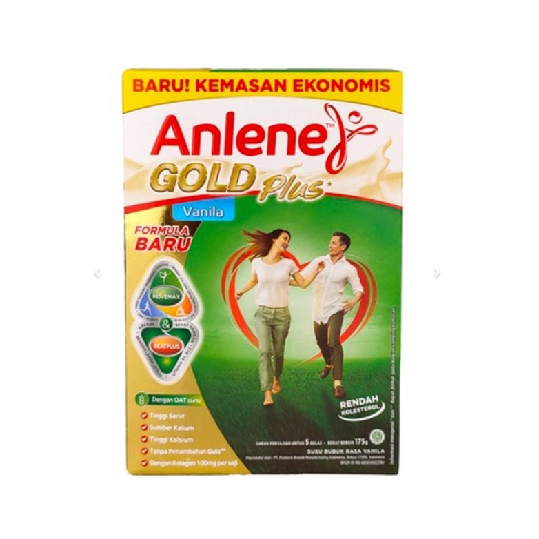 

SUSU KALSIUM LANSIA 51+ ANLENE GOLD PLUS 175 GR