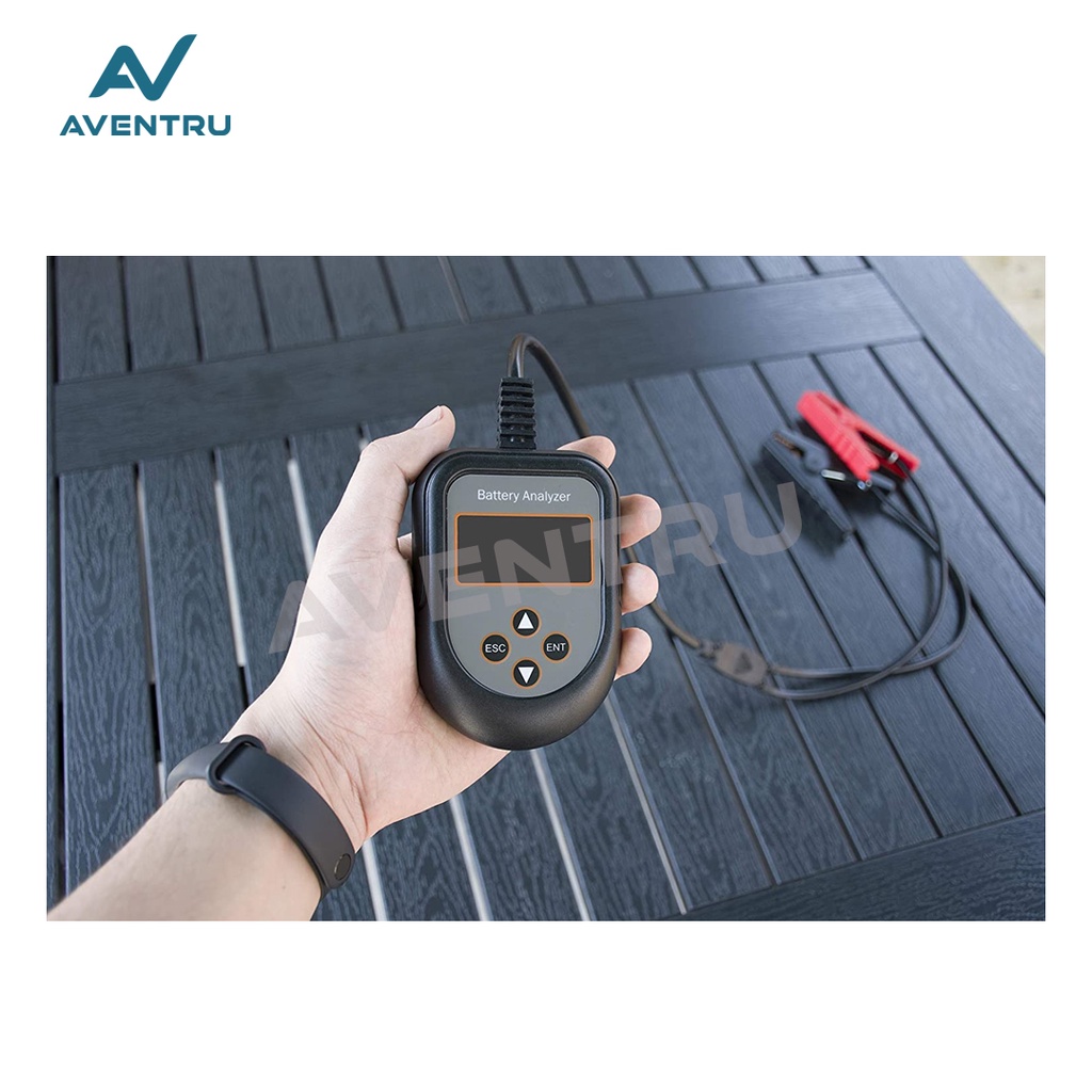 Alat Cek Aki Mobil Motor Car Battery Tester Analyzer AE1802