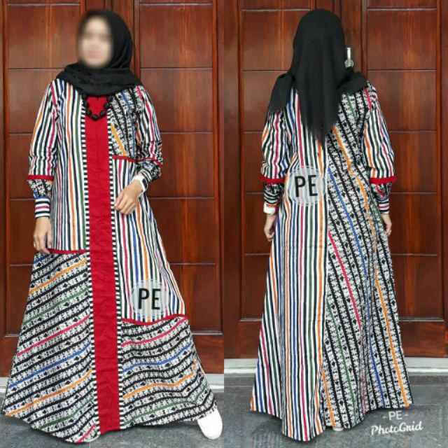 Gamis Batik Bilqis Lurik