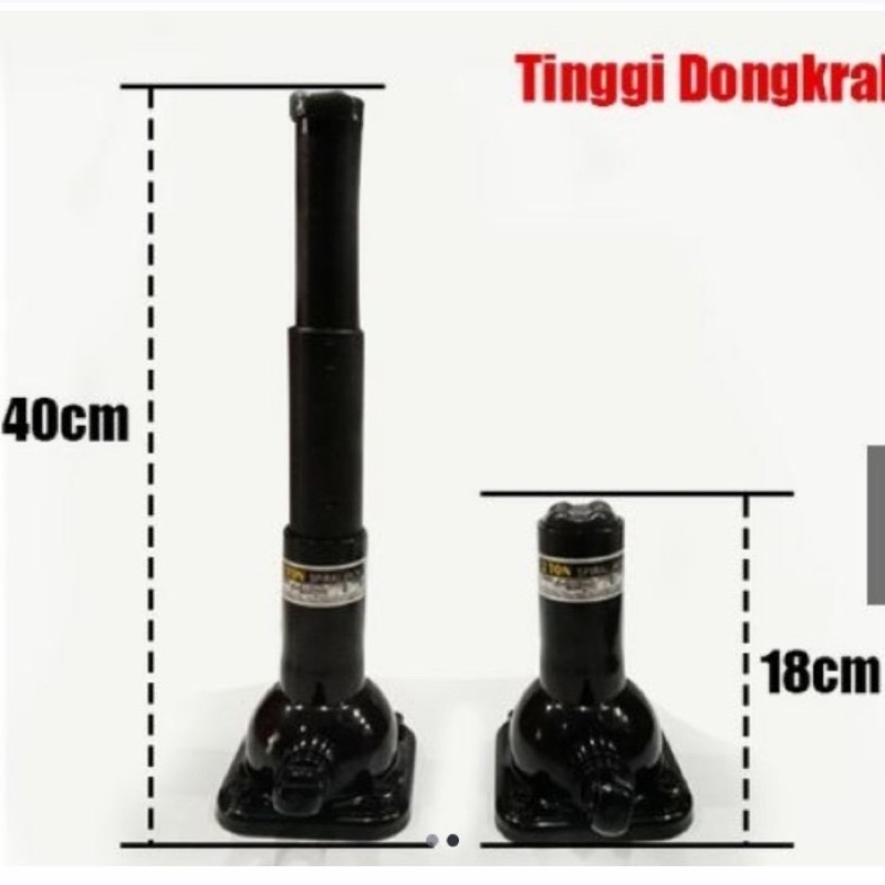 Dongkrak spiral screw spiral inova toyota buaya