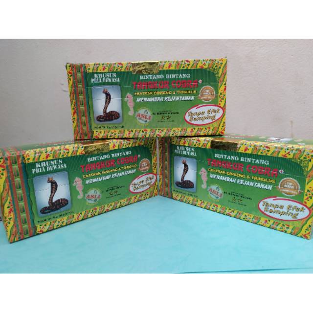 

Jamu Tangkur Cobra Original
