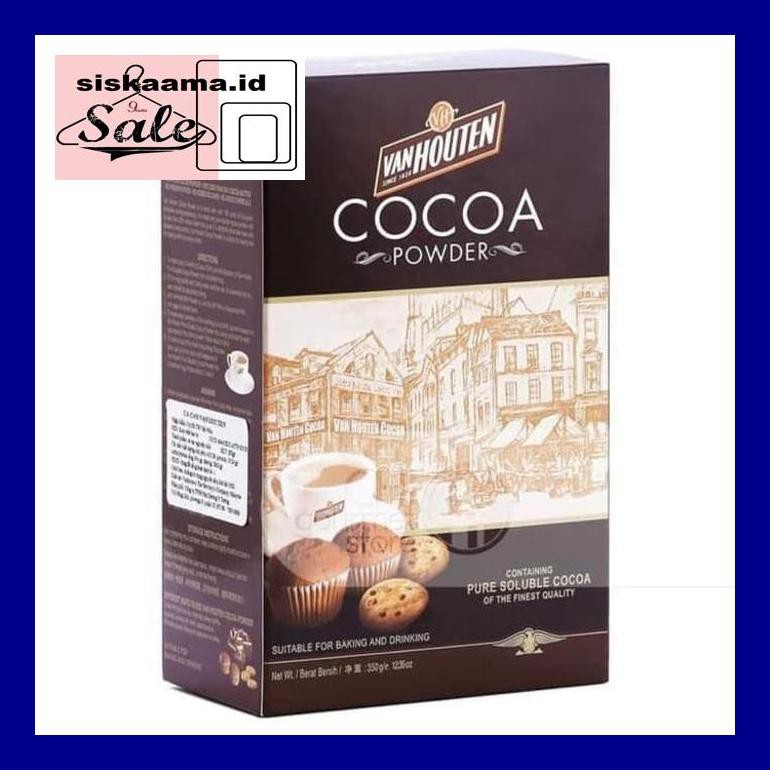 

A40D0Yh Coklat Bubuk Cocoa Van Houten 180 Gram D50Tr40V