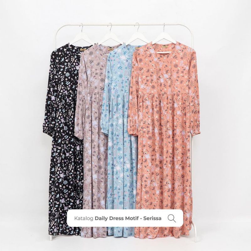 Daily Dress Serissa by ZANUBA HIJAB - Daily Dress Serissa Zanuba Hijab - Daily Dress Zanuba Hijab - 