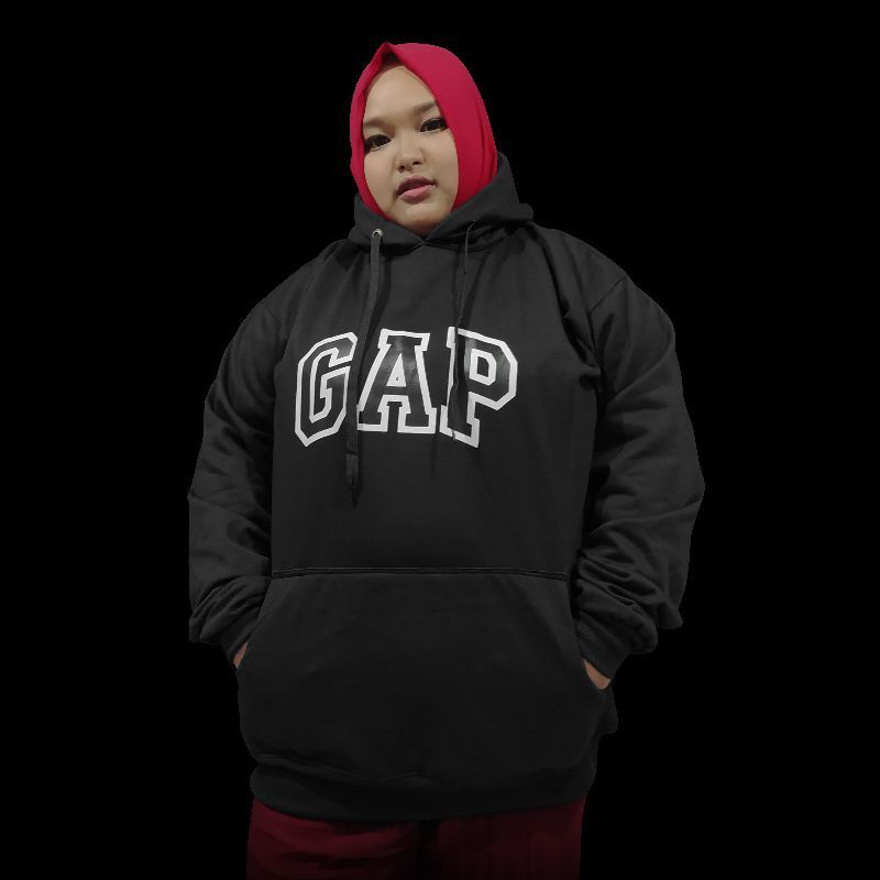Hoodie GAPP polos Jumbo Pria 5xl Jaket wanita Jumbo big size