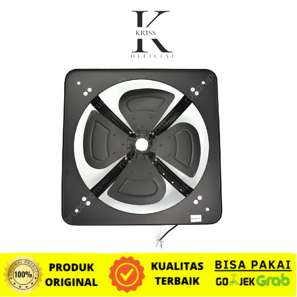 ORIGINAL Krisbow Kipas Ventilasi Dinding / exhaus dinding 16 & 20 Inci