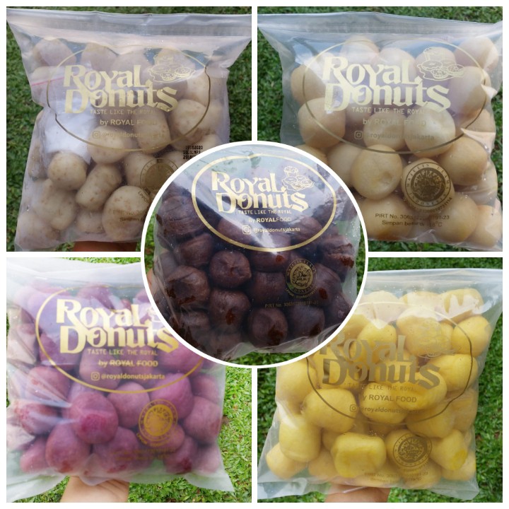 

Royal Donuts Mini / Donat Kentang / Donat Enak /Donut Mini ball / Donat Ubi / Donat Besar