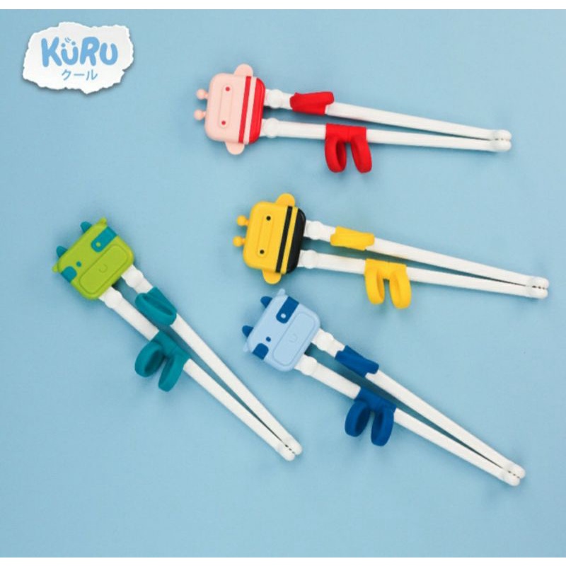 KURU Children Learning Chopsticks Sumpit Anak