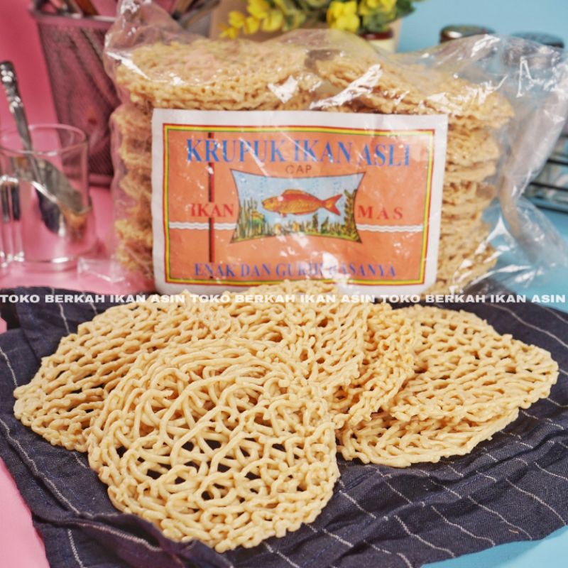 

Krupuk Mie Asli Cap Ikan Mas