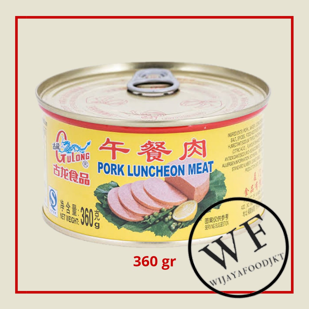 

Gulong Pork Luncheon Meat | Kornet Daging Babi | 397gr