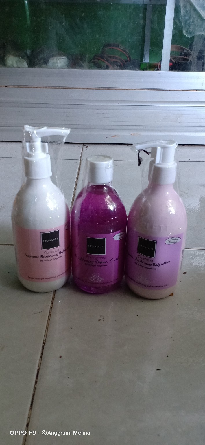 Cod Scarlett Whitening Charming Ready Original Bpom Scarlet Hand Body Lotion Scrub Paket Felicya Shopee Indonesia
