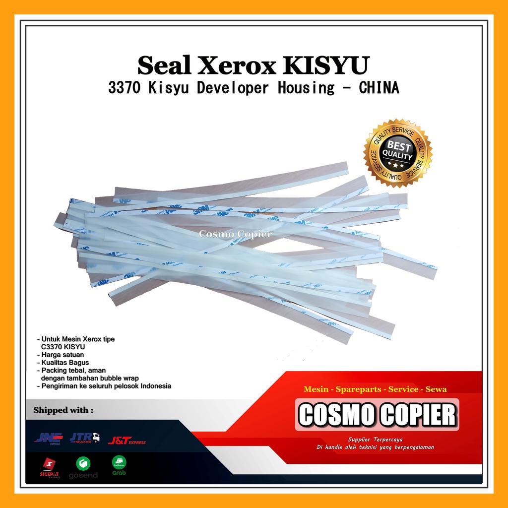 SEAL XEROX 3370 KISYU MESIN FOTOCOPY