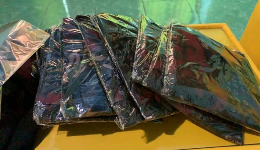 Kemeja Batik Pria Lengan Panjang Slim Fit Batik Solo Premium Kombinasi Seragam Kantor Original 064