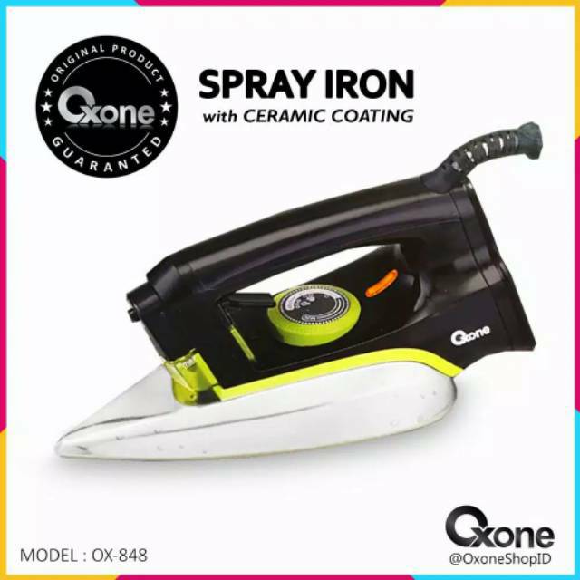 Setrika Spray Iron Oxone OX-848 with Ceramic Coating