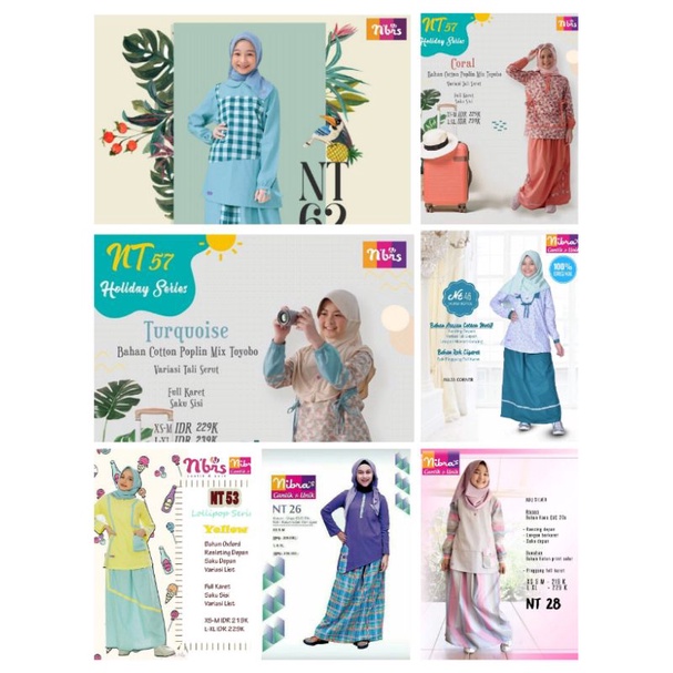 PROMO NIBRAS TEEN SETELAN ANAK REMAJA