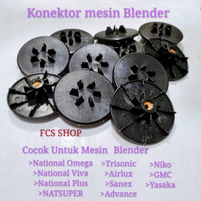 Konektor mesin blender national