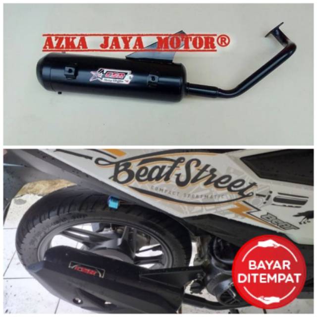 Knalpot Racing Bobokan CSR Honda Beat fi / beat karbu / Spacy-6