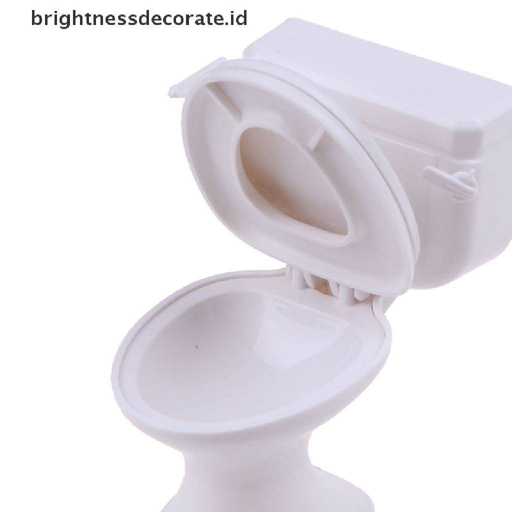 Miniatur Toilet Kamar Mandi Gaya Vintage Untuk Rumah Boneka