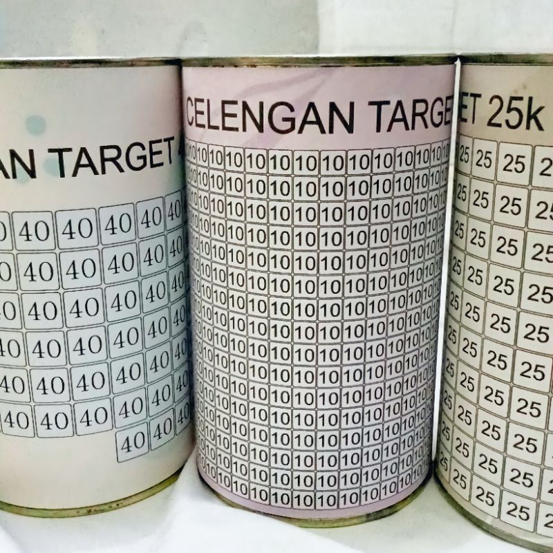 CELENGAN TARGET 20 JUTA NOMINAL 100 RIBU