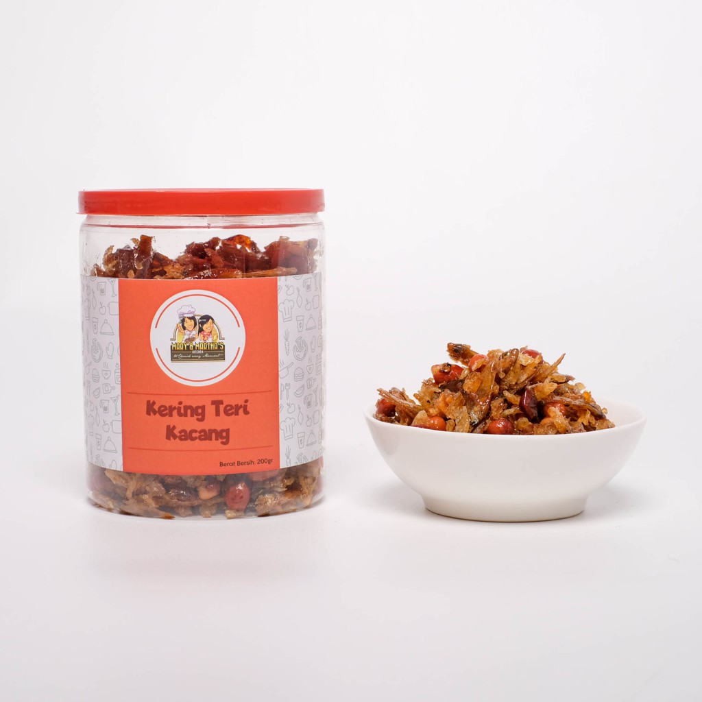 

Kering Teri Kacang - Toples 200 gram