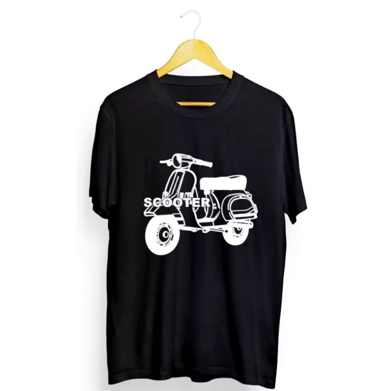 Kaos Vespa Scooter / Baju Kaos Vespa Scooter / Kaos Distro Vespa