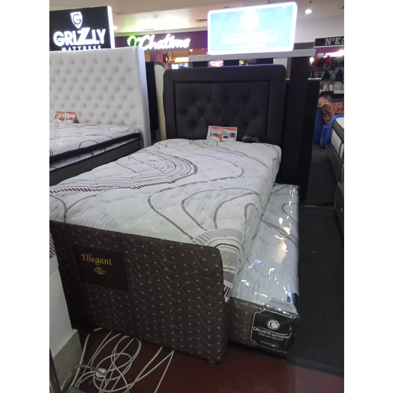 SPRINGBED ANAK 2 IN 1 KIDS SORONG MOTIF POLOS KASUR TINGKAT ANAK DEWASA CALLISTE
