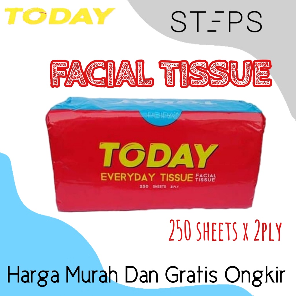 FACIAL TISSUE / TISU WAJAH 250'S TODAY